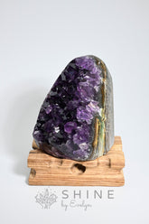Amethyst Healing Crystal Cluster #8 - Shine by Evelyn - C0614